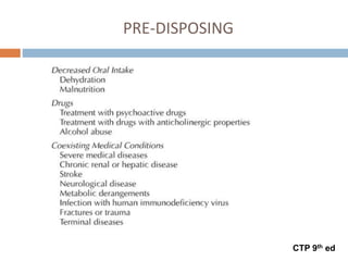 CTP 9th ed
PRE-DISPOSING
 