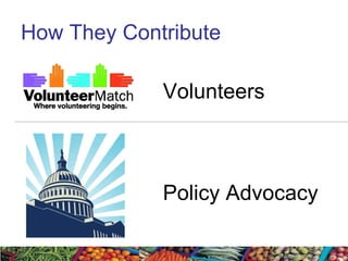 How They Contribute Volunteers Policy Advocacy 
