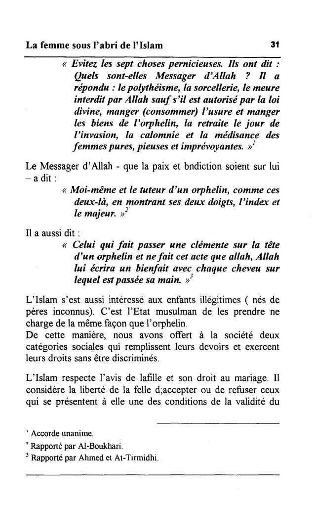De L Islam