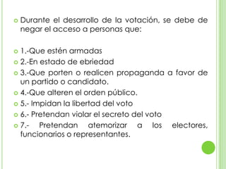 Solicitar declaraciones firmadas de intención del voto;Impedir la instalación de las casillas electorales;Publicar encuestas sobre preferencias electorales en los ocho días previos a la elección;Violar o alterar paquetes electorales;ESTOS DELITOS SE CASTIGAN CON SEIS MESES A TRES AÑOS DE PRISIÓNLOS ART. 354 AL 360 SEÑALAN LOS DELITOS MÁS GRAVES EN MATERIA ELECTORAL.