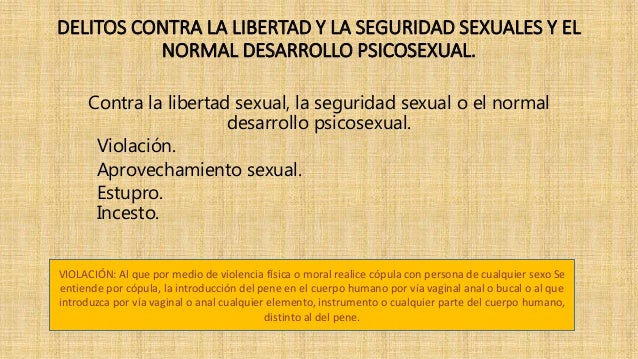 Delitos contra la libertad de las personas