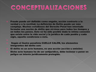 Delitos informaticos