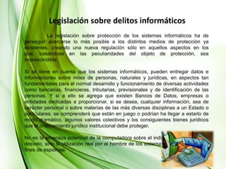 (vi) No tutela el uso debido de Internet;