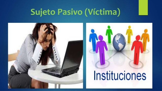 Resultado de imagen para sabotaje informatico sujeto pasivo