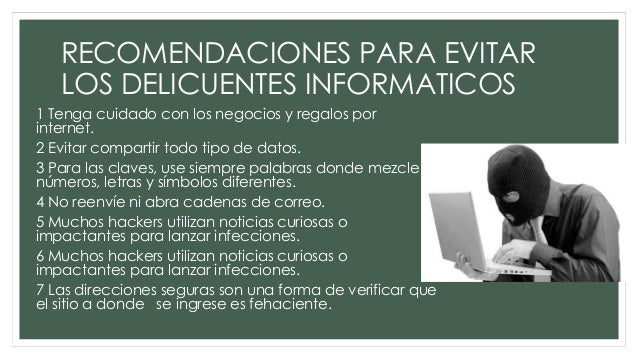 Delitos informaticos