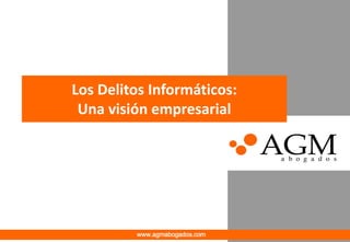 Los Delitos Informáticos:
 Una visión empresarial




         www.agmabogados.com
 
