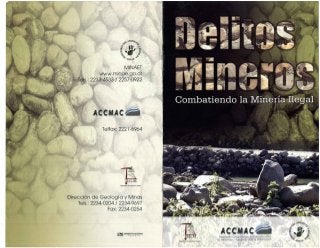 Delitos mineros folleto en pdf-