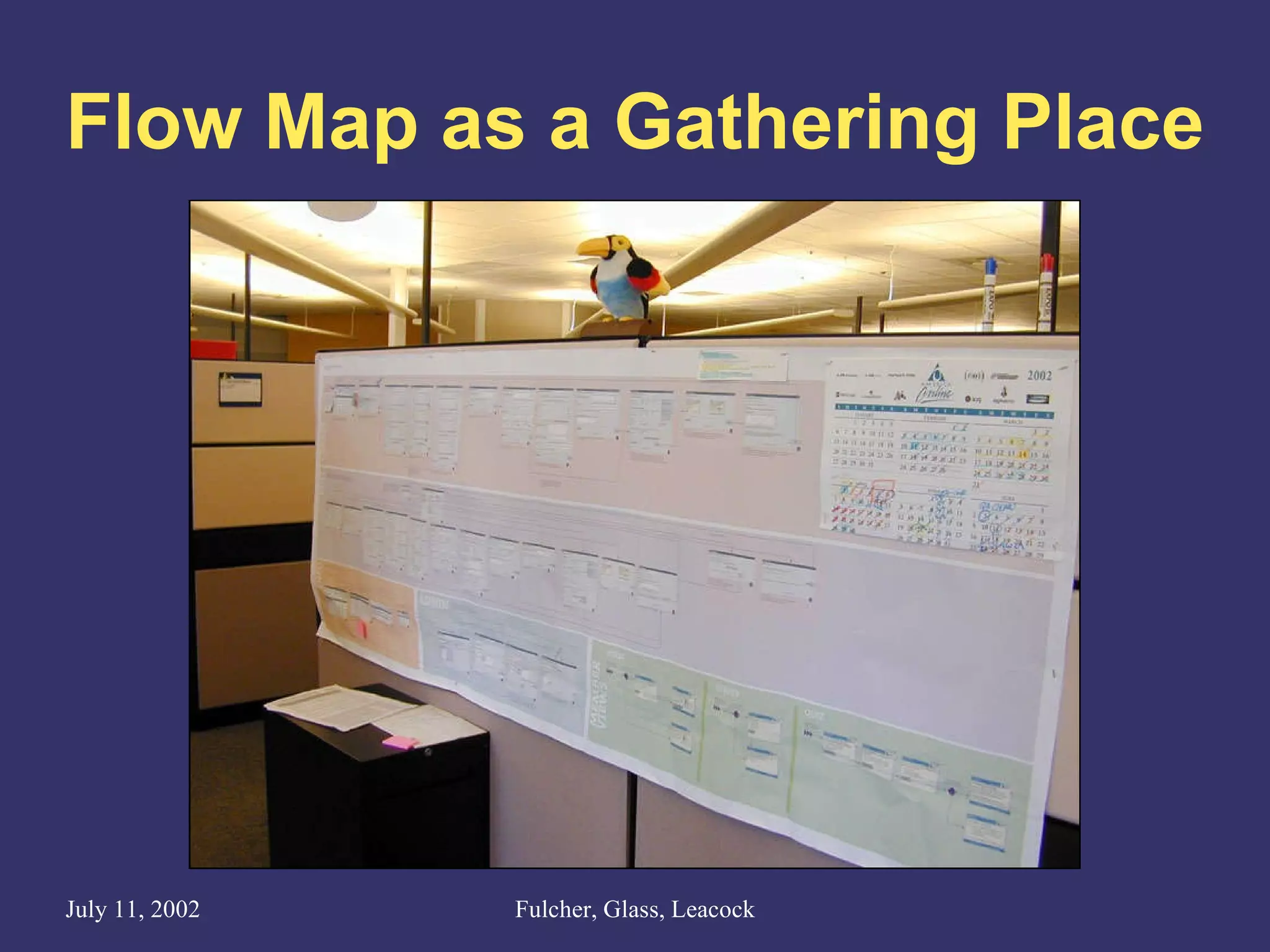 Flow Map as a Gathering Place 