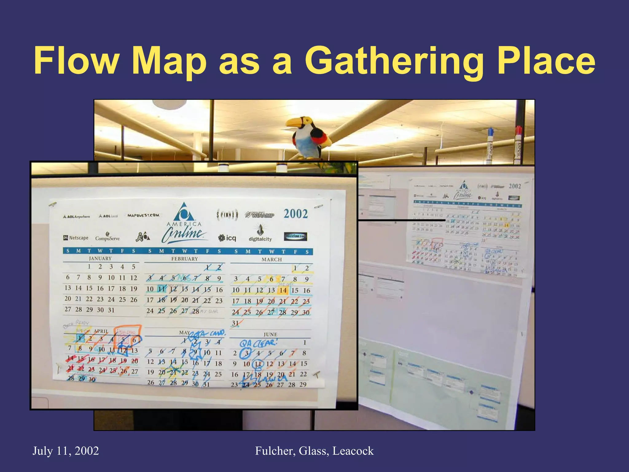Flow Map as a Gathering Place 