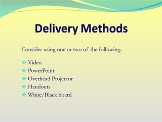 Deliver a Presentation | PPT