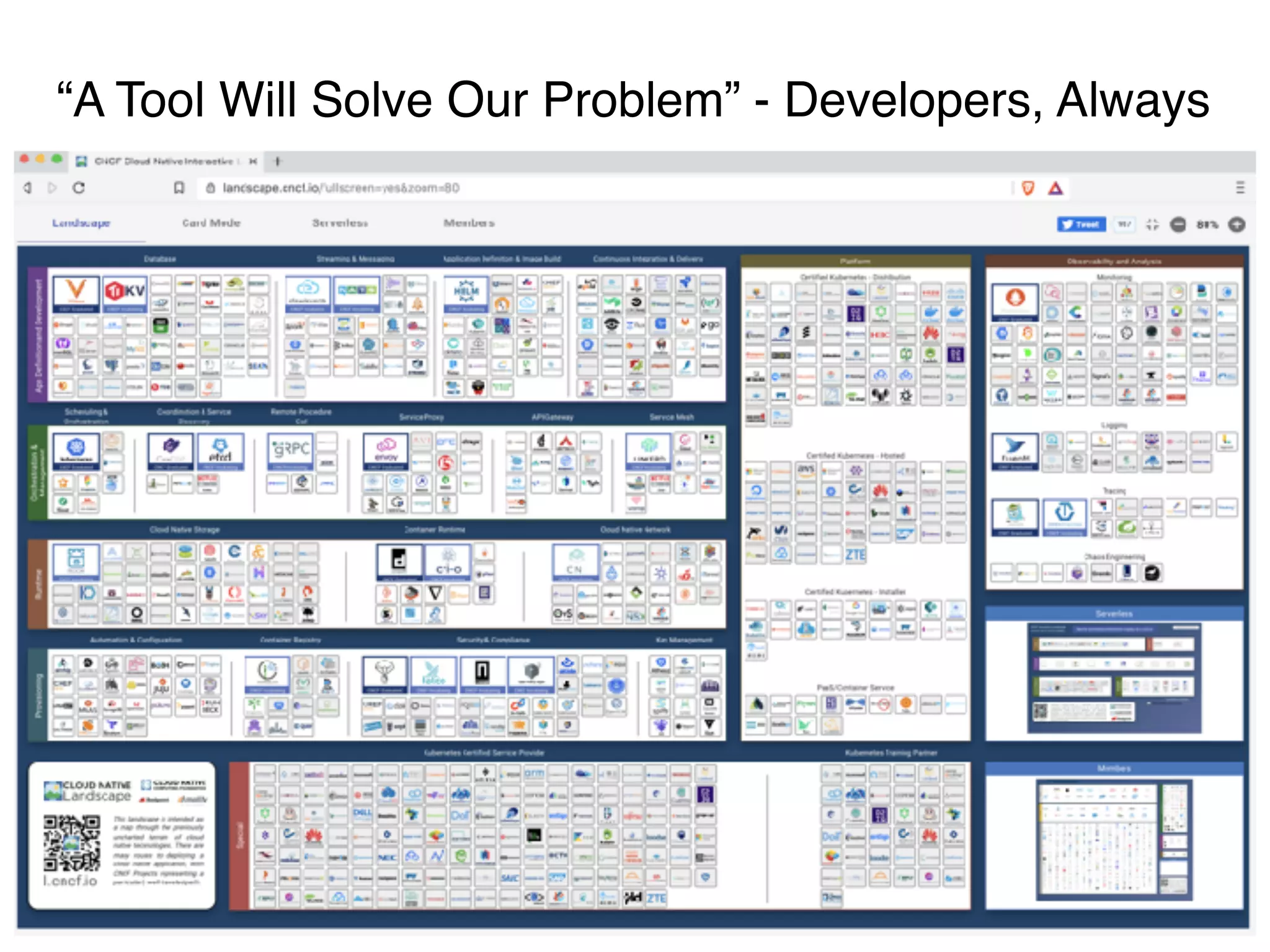 “A Tool Will Solve Our Problem” - Developers, Always
 