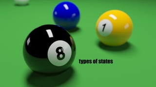 types of states
 
