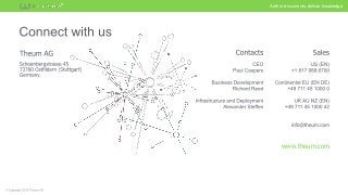 Author documents, deliver knowledge®
www.theum.com
 