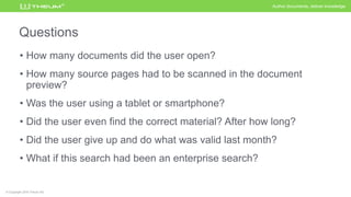 Author documents, deliver knowledge®
 