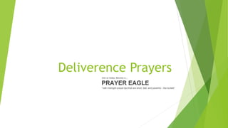 Deliverence Prayers
 