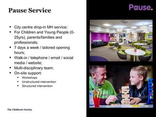 Delivering a Drop in Mental Health Service: Children and Young People's ...