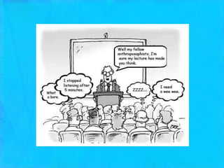 Announce objectives.