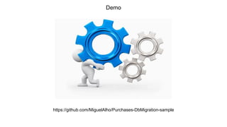 Demo
https://github.com/MiguelAlho/Purchases-DbMigration-sample
 