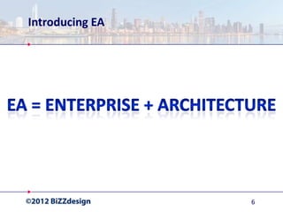 Introducing EA




                 6
 