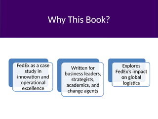 Delivering Excellence: Lessons from the FedEx Model | PPTX