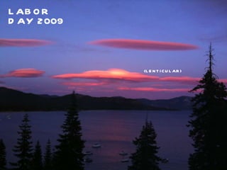 LABOR DAY 2009 (LENTICULAR) 