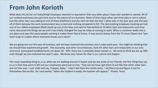 From John Korioth ,[object Object],[object Object],[object Object]