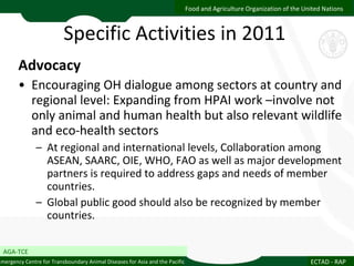 Delivering one health Asia/ASEAN