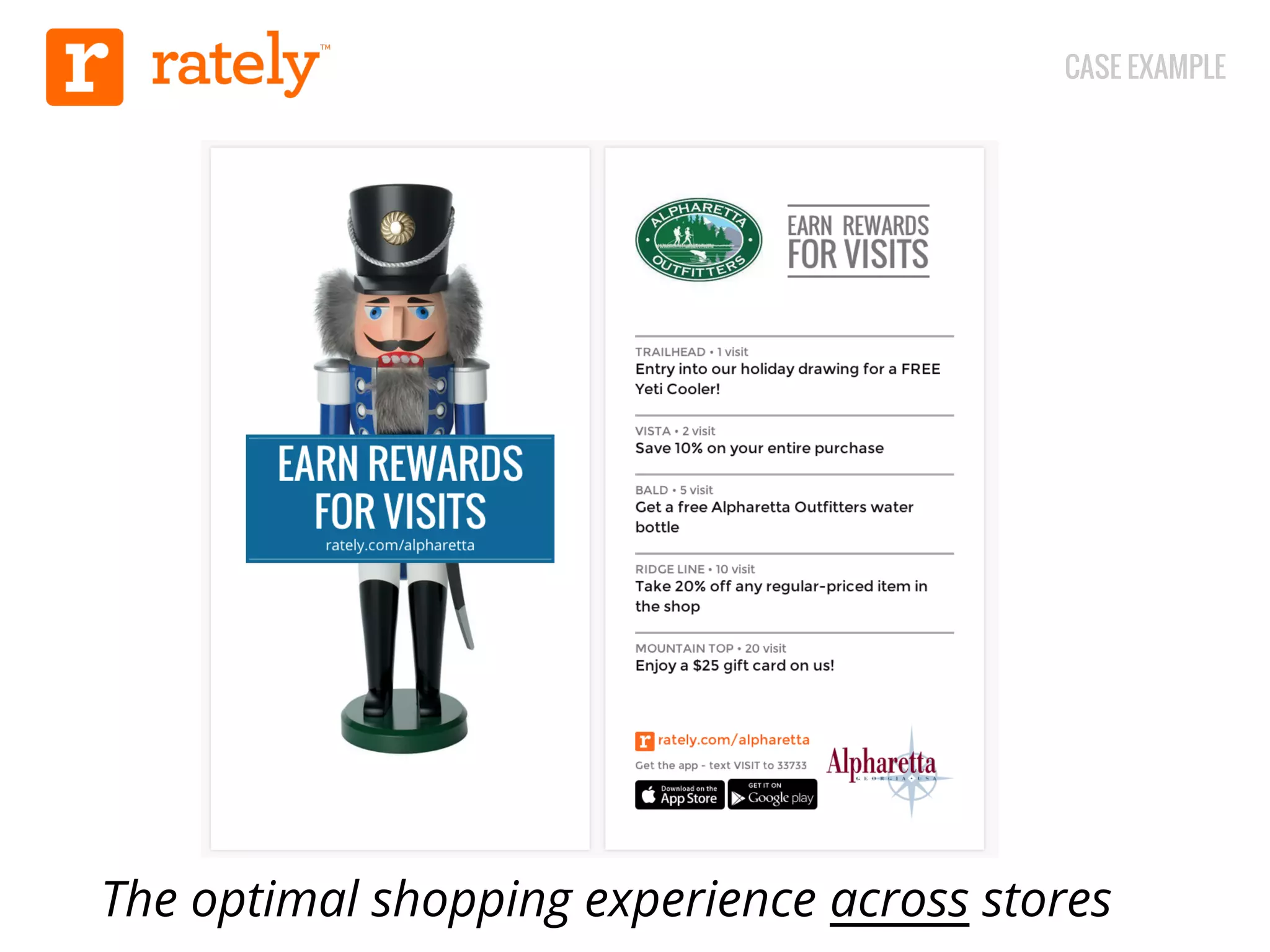 CASE EXAMPLE 
The optimal shopping experience across stores 
 