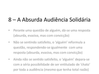 Delivering presentations - dicas de apresentação (not!)