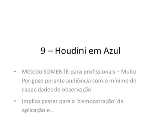 Delivering presentations - dicas de apresentação (not!)