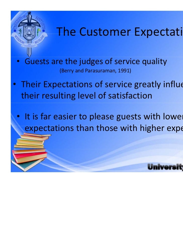 quality expectations case study