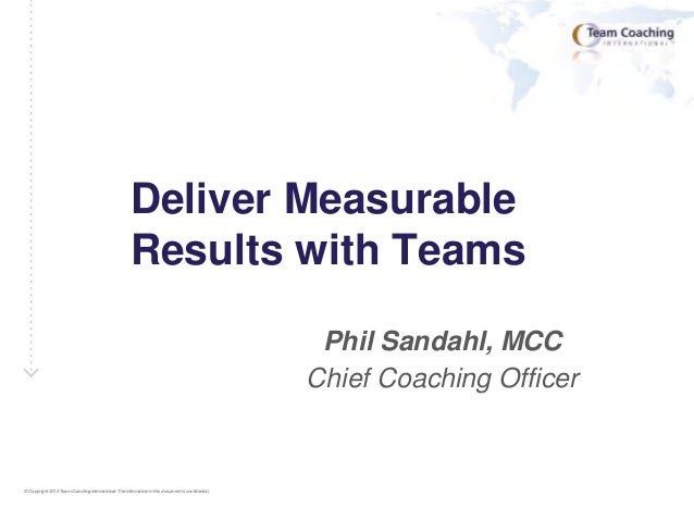 measurable results