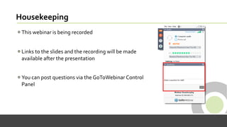 © Digital.ai.2020
Housekeeping
This webinar is being recorded
Links to the slides and the recording will be made
available after the presentation
You can post questions via the GoToWebinar Control
Panel
 