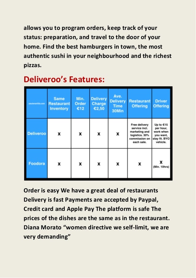 deliveroo business revenue model how it works