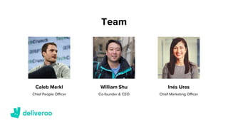 Team
William Shu
Co-founder & CEO
Inés Ures
Chief Marketing Officer
Caleb Merkl
Chief People Officer
 