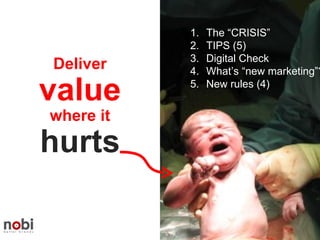 Deliver value where it hurts ,[object Object],[object Object],[object Object],[object Object],[object Object]