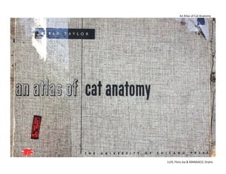 An Atlas of Cat Anatomy
LUIS, Flory Joy & MANGACO, Orpha
 