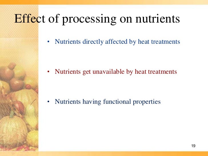 Delivery Of Nutrients Through Food Systems