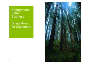 Stronger and
     Better
     Business

     Doing More
     for Customers




20                   Global Marketing
 