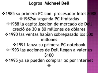 historia de Dell | PPTX