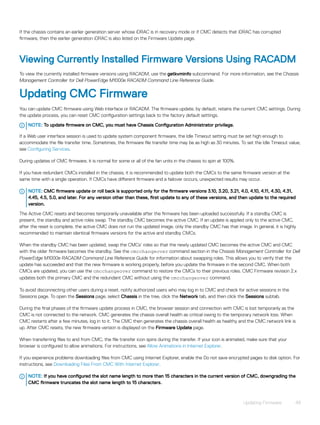 Dell chassis-management-controller-v610-poweredge-m1000e users-guide-en ...