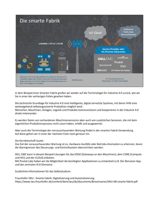 Dell Technologies - Die IoT Wertschöpfungskette für eine smarte Welt - Dell EMC IoT Lösungen