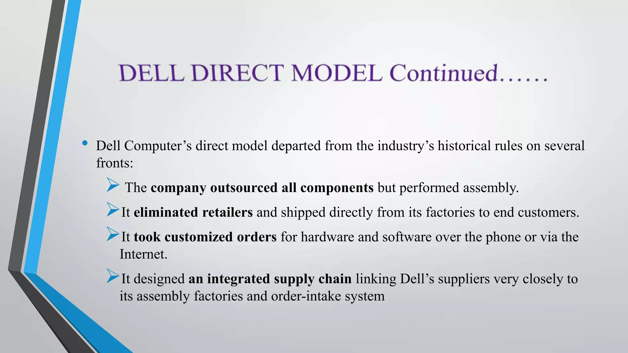 Dell case study (management) | PPT
