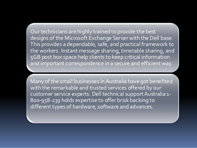 Dell Customer Support Australia Provides Enterprise-Level Support to