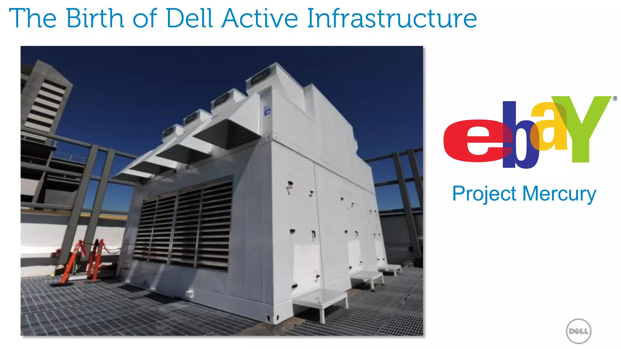 The Birth of Dell Active Infrastructure
Project Mercury
 