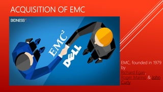 Dell & EMC Merger