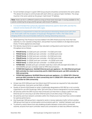 Dell equallogicconfigurationguide v13.4 | PDF
