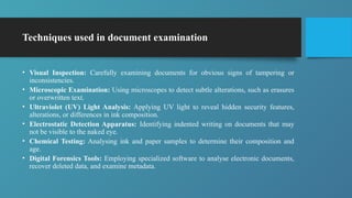 Comprehensive Forensic Audit Techniques for Fraud Detection and ...