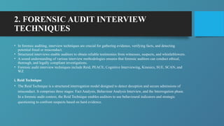 Comprehensive Forensic Audit Techniques for Fraud Detection and ...