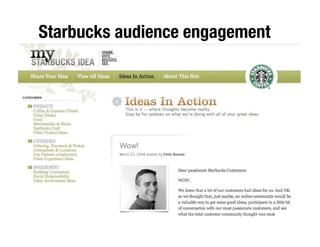 Dell Ideastorm - Community involvement